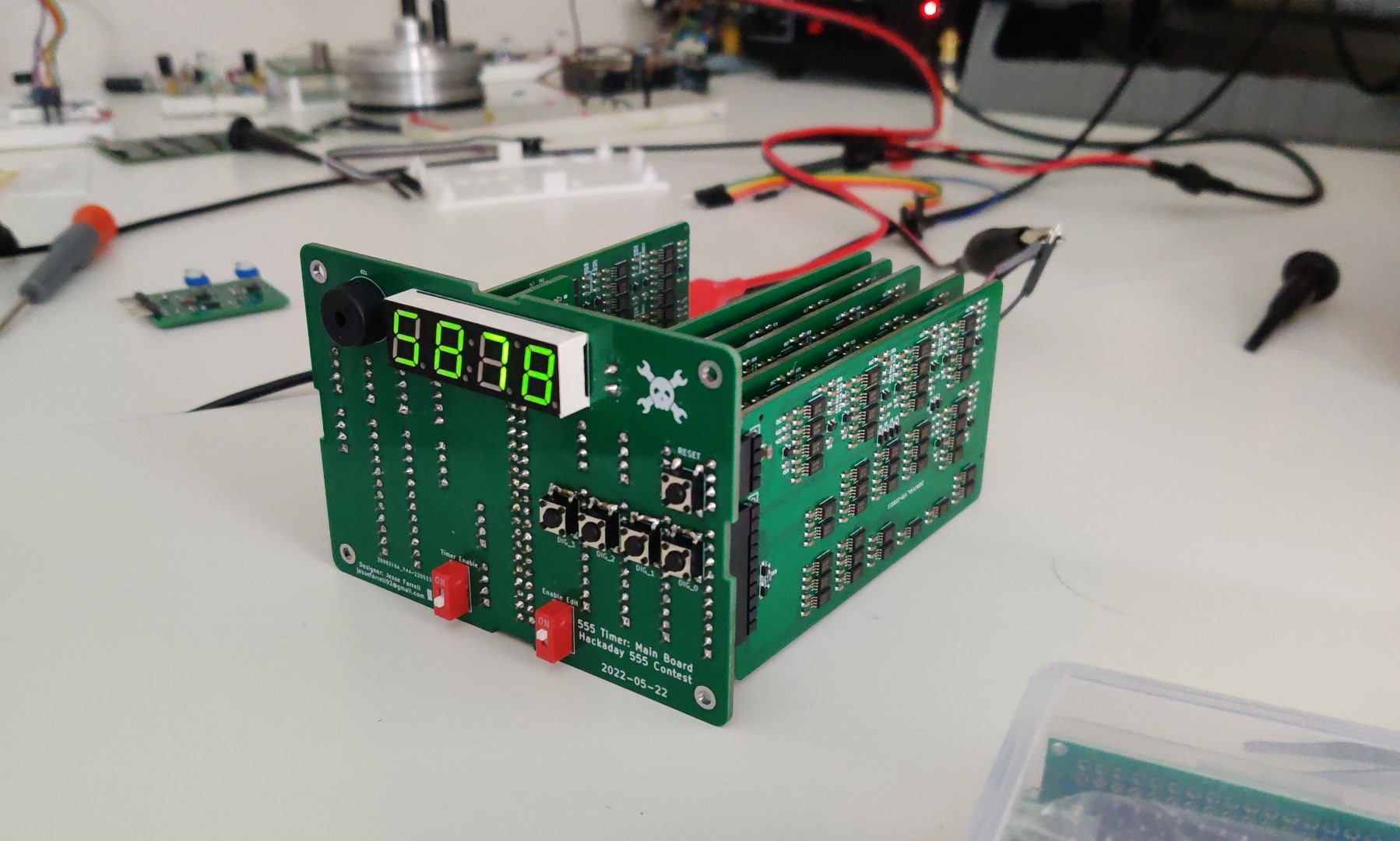 Fully assembled timer project